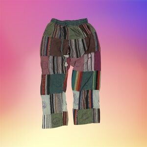 Patchwork Pants